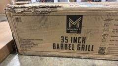 35" BARREL GRILL IN BOX