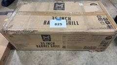 35" BARREL GRILL IN BOX