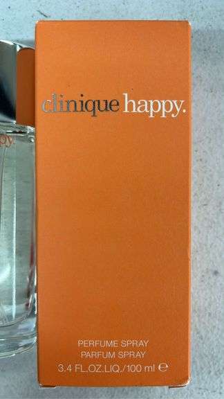 CLINIQUE HAPPY 100ML PERFUME W/ BOX