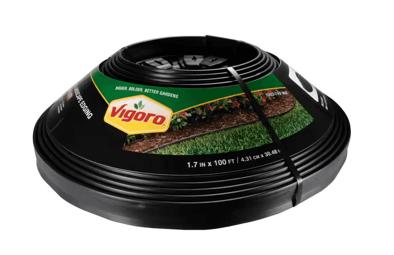 Kit Bordure Per Giardino Vigoro No-Dig – Nylon Nero, 60ft (18m) – Modello 3001-60HD - Foto 3