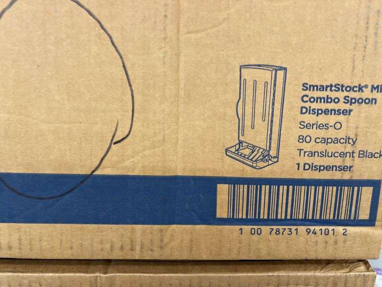 (2) DIXIE SMARTSTOCK MINI COMBO SPOON DISPENSERS IN BOXES - Earl's ...