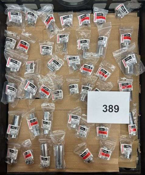 MISC LOT OF TEKTON SOCKETS