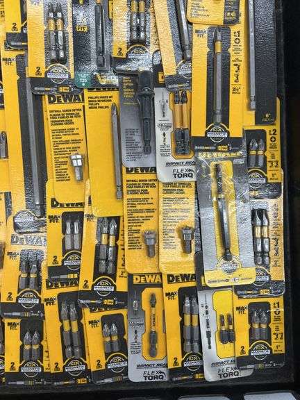 MISC LOT OF DEWALT BIT TIPS