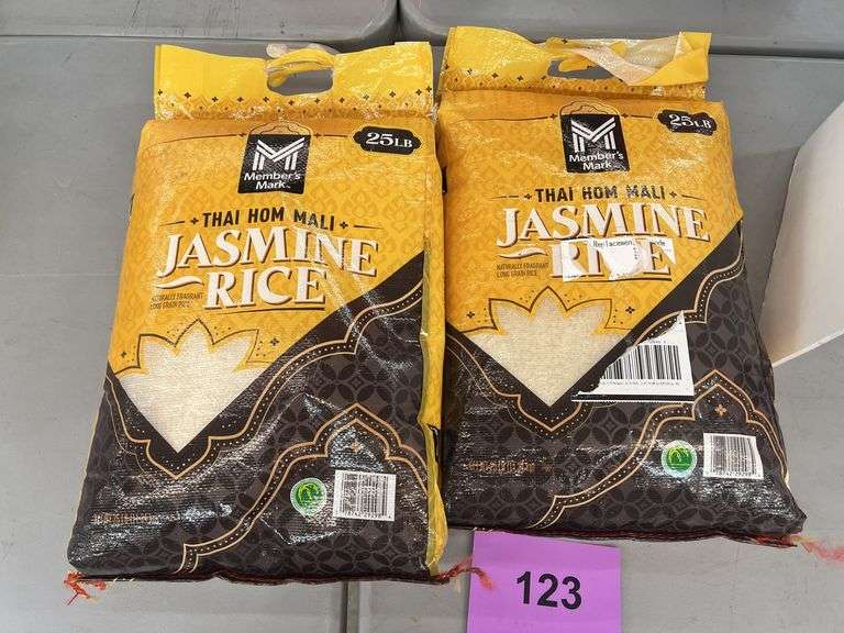 (2) BAGS OF JASMINE RICE