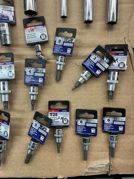 MISC LOT OF VULCAN SOCKETS