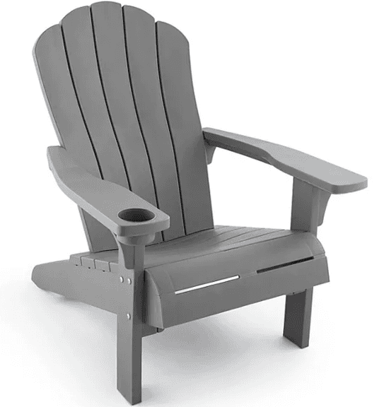 KETER ADIRONDACK CHAIR IN BOX - GREY