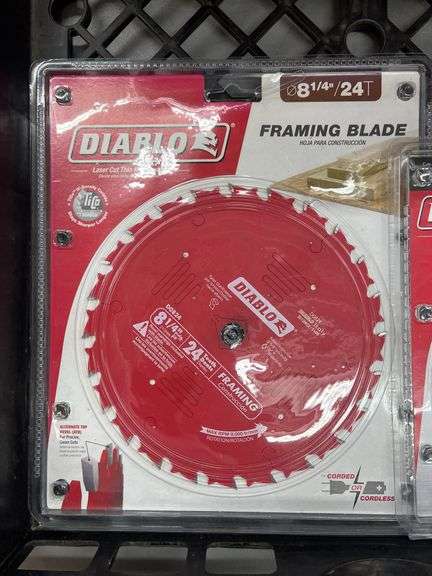 (4) DIABLO CIRCULAR SAW BLADES