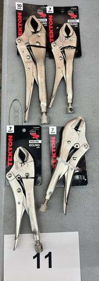 (4) TEKTON PLIERS