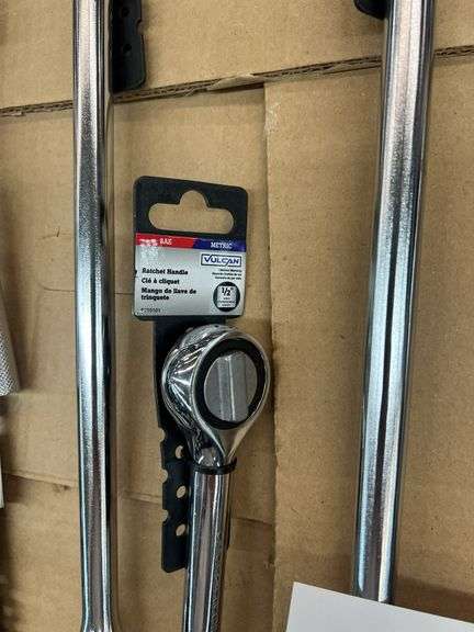 MISC LOT OF VULCAN RATCHET HANDLES