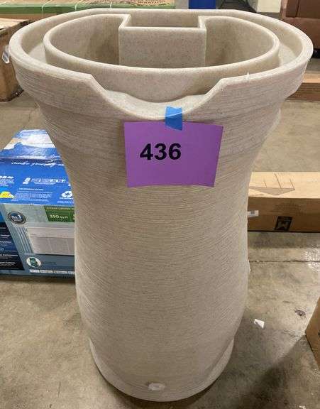 GOOD IDEAS RAIN BARREL - GREY