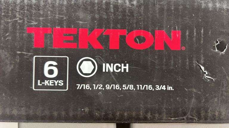 TEKTON 6PC L KEY SET IN BOX