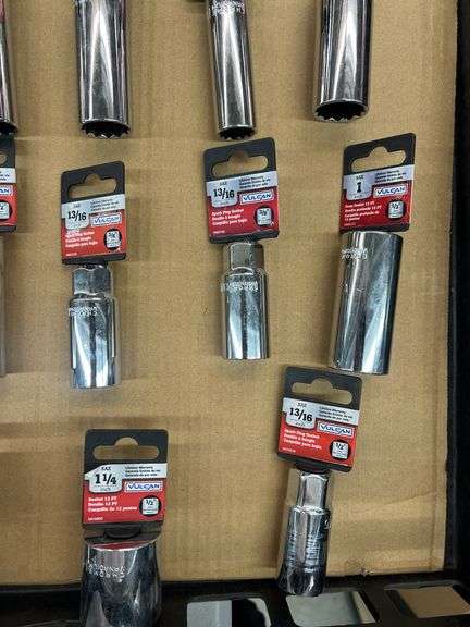 MISC LOT OF VULCAN SOCKETS