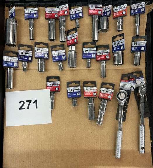 MISC LOT OF VULCAN SOCKETS