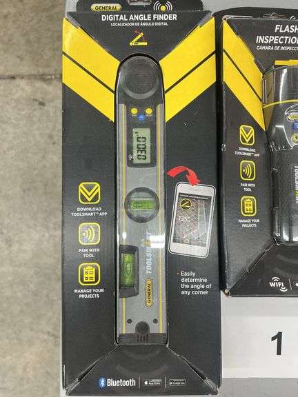 GENERAL DIGITAL ANGLE FINDER & FLASHLIGHT CAMERA IN BOXES