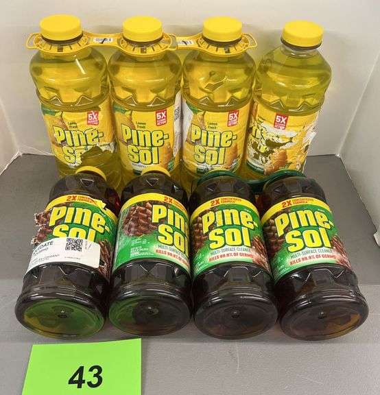 (8) BOTTLES OF PINE SOL