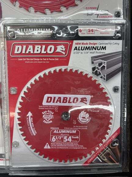 (4) DIABLO CIRCULAR SAW BLADES
