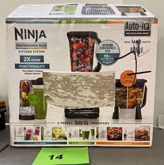 NINJA PROFESSIONAL PLUS KITCHEN SYSTEM IN BOX