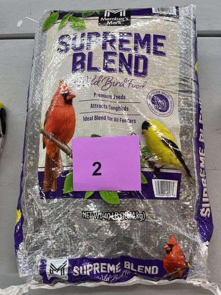 40LB BAG OF SUPREME BLEND WILD BIRD FOOD