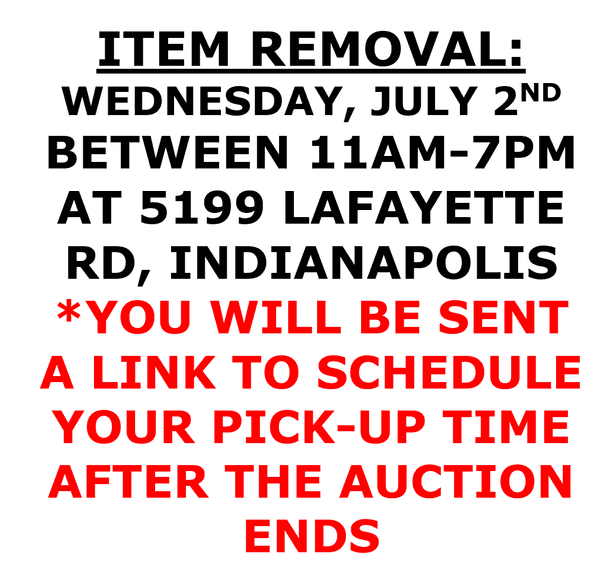 ITEM REMOVAL