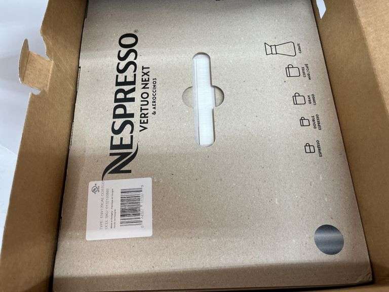 NESPRESSO VERTUO NEXT BARISTA COFFEE KIT IN BOX