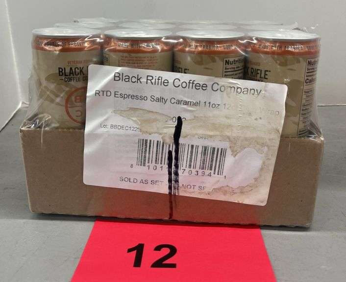 (1) PACK OF BLACK RIFLE COFFEE