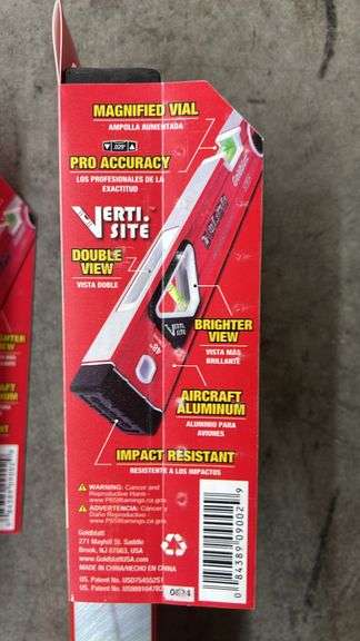 (3) GOLDBLATT 48" BOX BEAM LEVELS