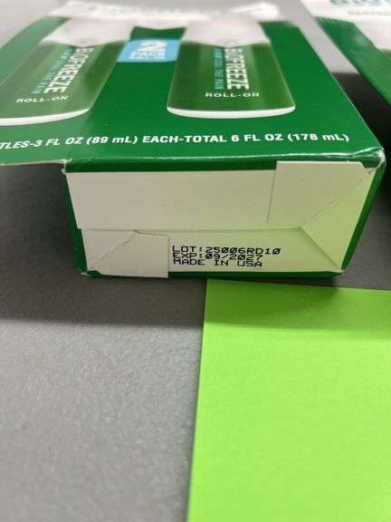 (3) BOXES OF BIOFREEZE PAIN RELIEVING GEL