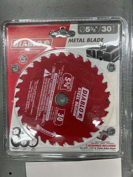 (3) DIABLO CIRCULAR SAW BLADES