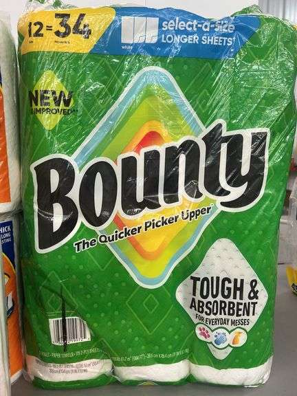 PACK OF PAPER TOWELS & (19) ROLLS