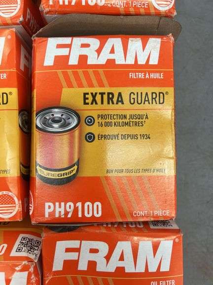 (10) FRAM EXTRA GUARD OIL FILTERS IN BOXES