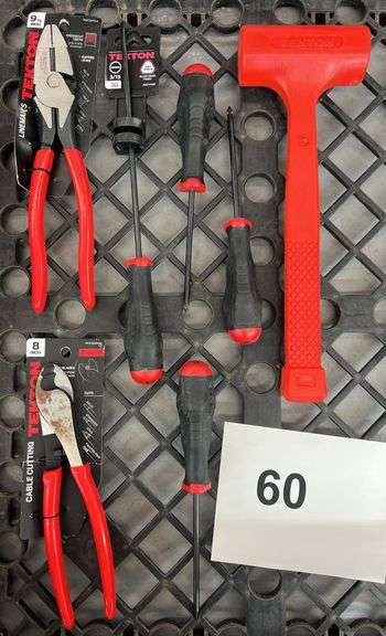 MISC LOT OF TEKTON TOOLS