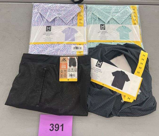 4PC MENS CLOTHING LOT - SIZE M