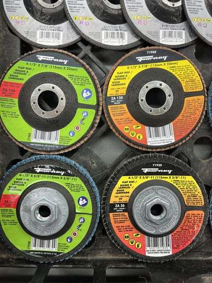 MISC LOT OF FORNEY CUTTING/ GRINDING WHEELS