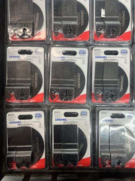 (20) PACKS OF DREMEL BLADE ATTACHMENTS