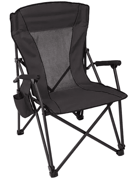 HARD ARM CHAIR IN BOX - BLACK