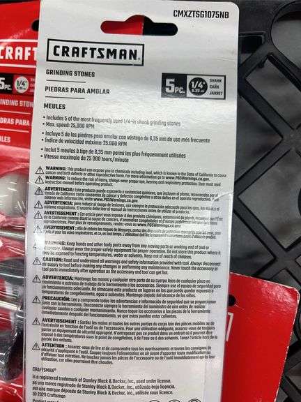 (20) CRAFTSMAN 5PC SANDING STONE SETS