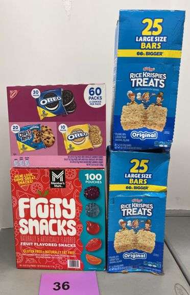 MISC LOT OF FOOD ITEMS - SEE PHOTOS