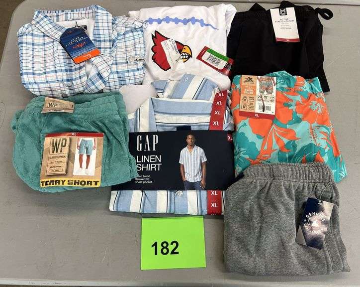 7PC MENS CLOTHING LOT - SIZE XL