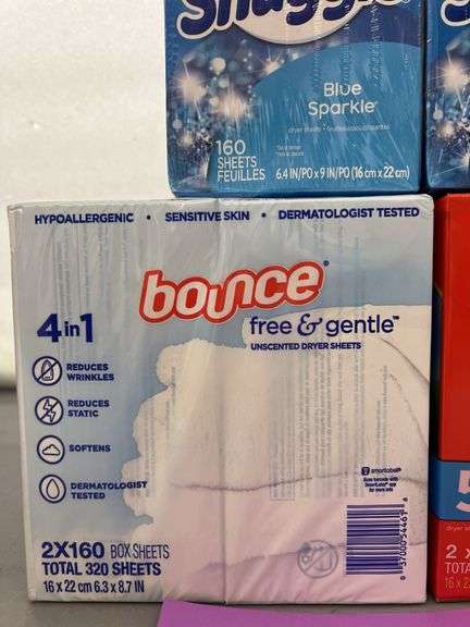 (3) PACKS OF DRYER SHEETS
