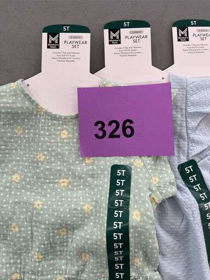 (3) GIRLS 2PC PLAYWEAR SETS - SIZE 5T