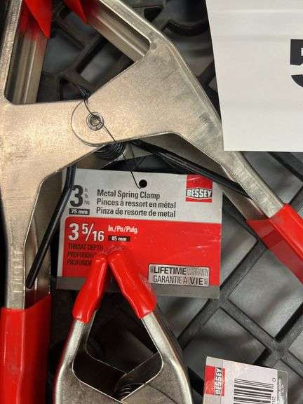 (11) BESSEY METAL SPRING CLAMPS