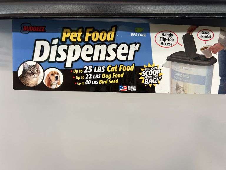 BUDDEEZ PET FOOD DISPENSER
