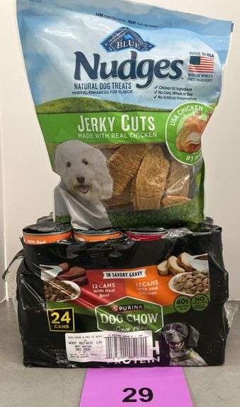 2PC DOG FOOD LOT - PURINA & BLUE BUFFALO
