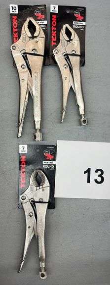 (3) TEKTON PLIERS