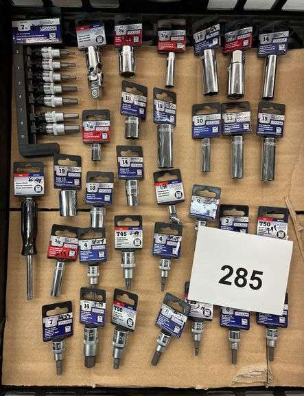 MISC LOT OF VULCAN SOCKETS