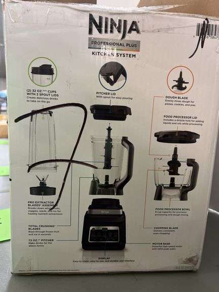 NINJA PROFESSIONAL PLUS KITCHEN SYSTEM IN BOX