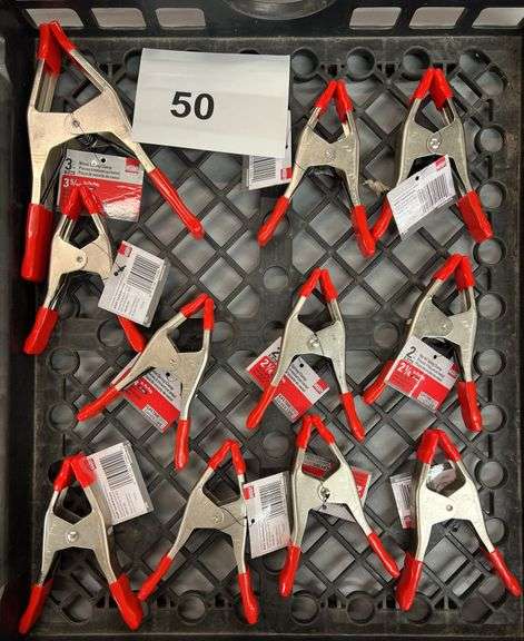(11) BESSEY METAL SPRING CLAMPS