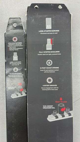 (2) BOXES OF TEKTON SOCKETS
