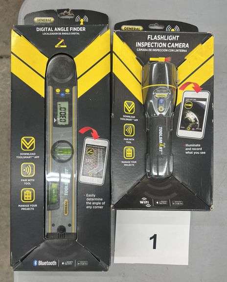 GENERAL DIGITAL ANGLE FINDER & FLASHLIGHT CAMERA IN BOXES