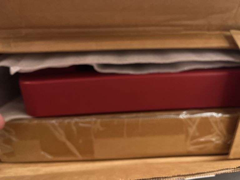 MAYNE MESA TABLE IN BOX - RED